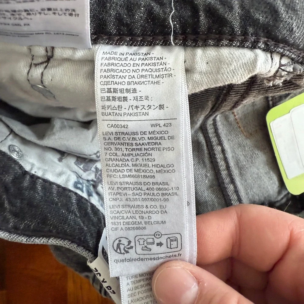 Levis levi accents skinny